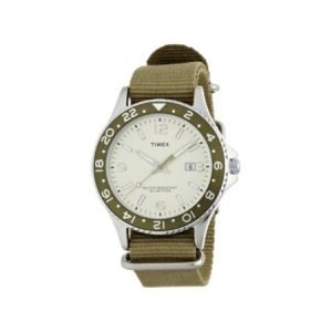 Timex T2P035 Mens Olive 3 Hand Sport Watch