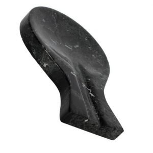 JT Handmade Black Marble Spoon Rest, Spatula Holder Fork Utensil Rest Keeper & Best Housewarming Gift