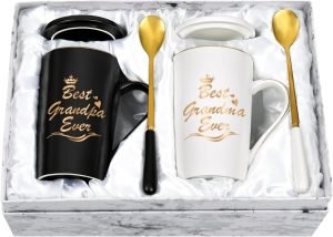 Best Grandma Grandpa Ever Mug Set