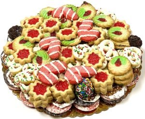 Christmas Gifts Baskets of Assortment Cookies