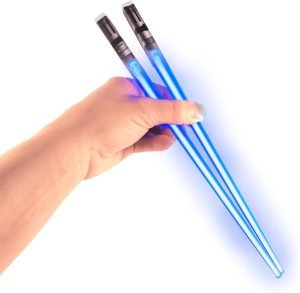 LED Glowing Light Saber Star Wars Chop Sticks