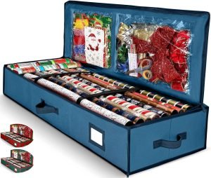 Wrapping Paper Storage Bag Organizer