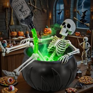 Black Plastic witches cauldron
